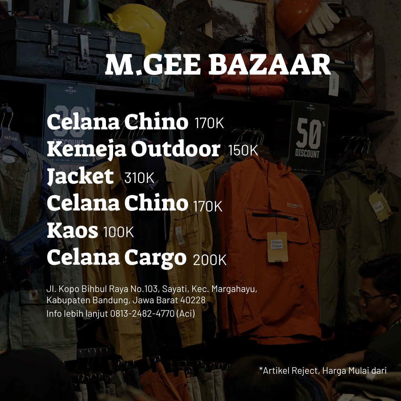 Mgee Bazar: Harga Heran Murah, Semua Barang!