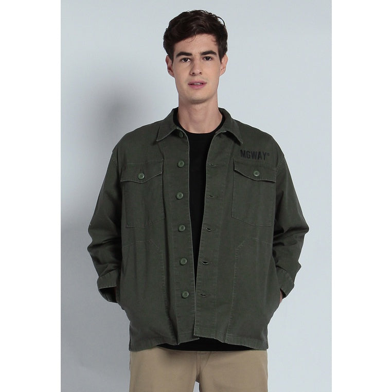 Jacket Shirt Chinzu 3 Green