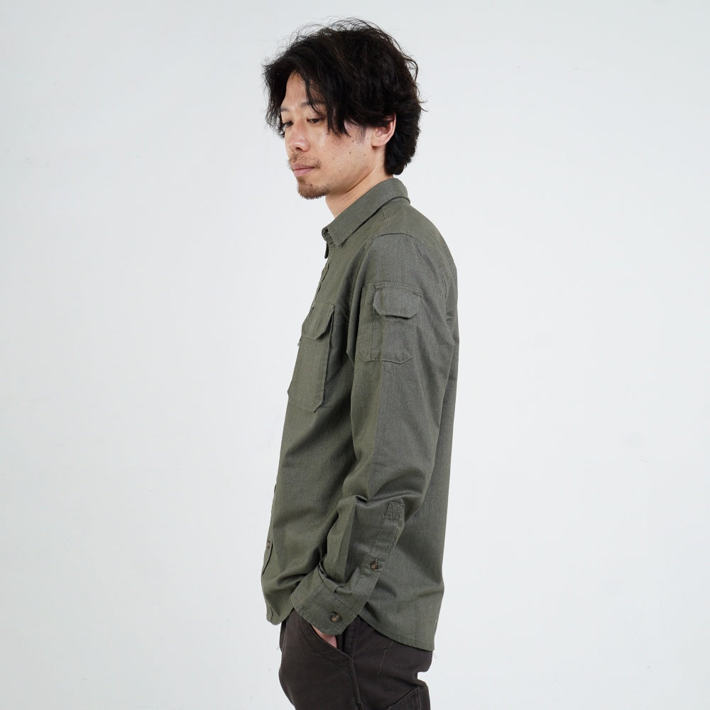 Shirt Long Sleeve Gordon 57 Olive