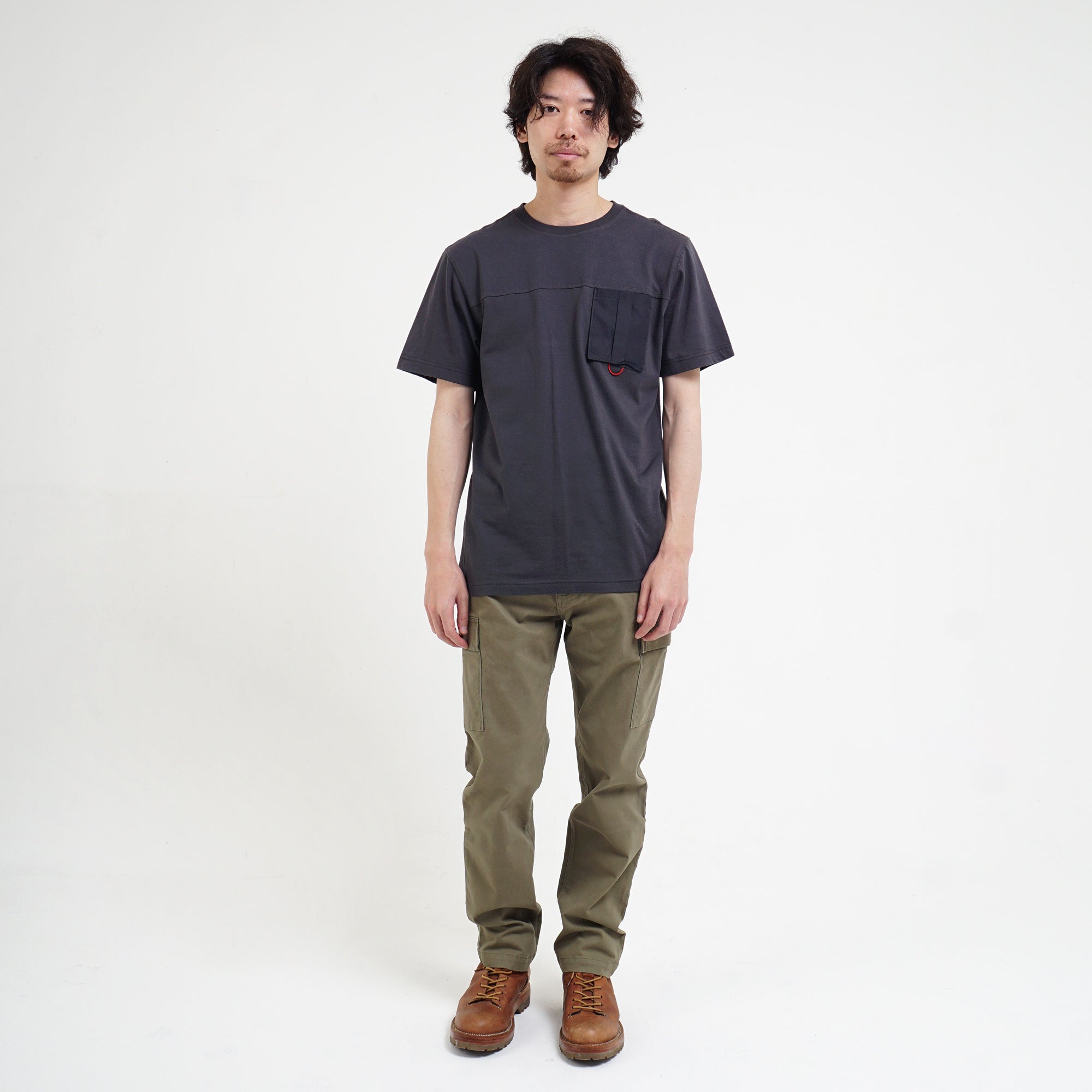 T-Shirt Pocket LYCAN Dark Grey