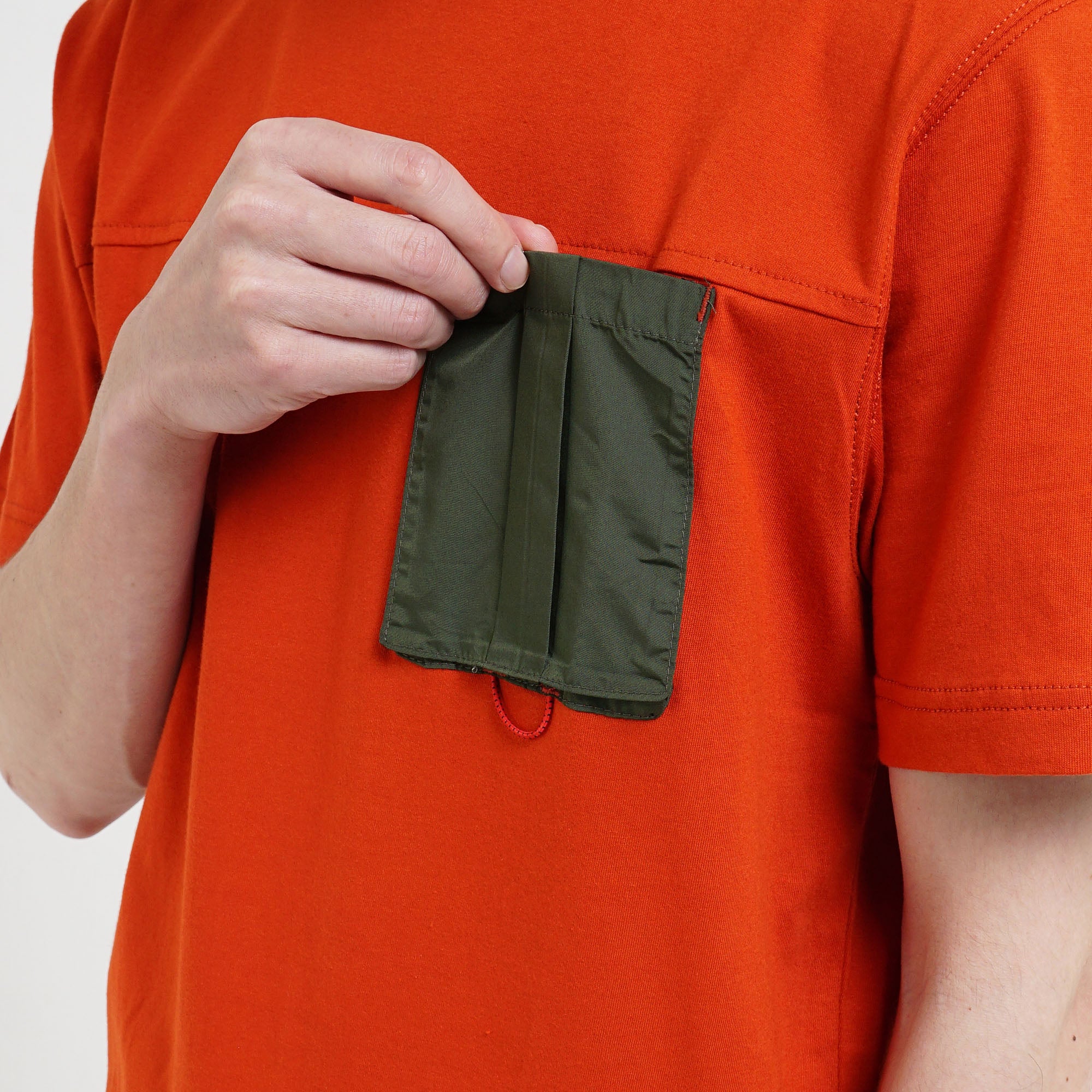 T-Shirt Pocket LYCAN Red