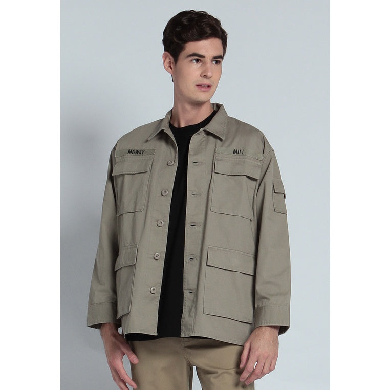 Jacket Shirt Chinzu 5 Light Olive