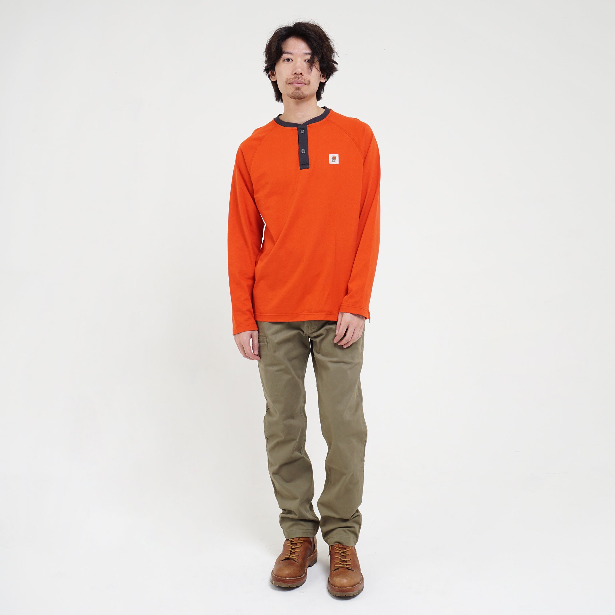 Long Sleeved T-shirt DAKOTA Orange