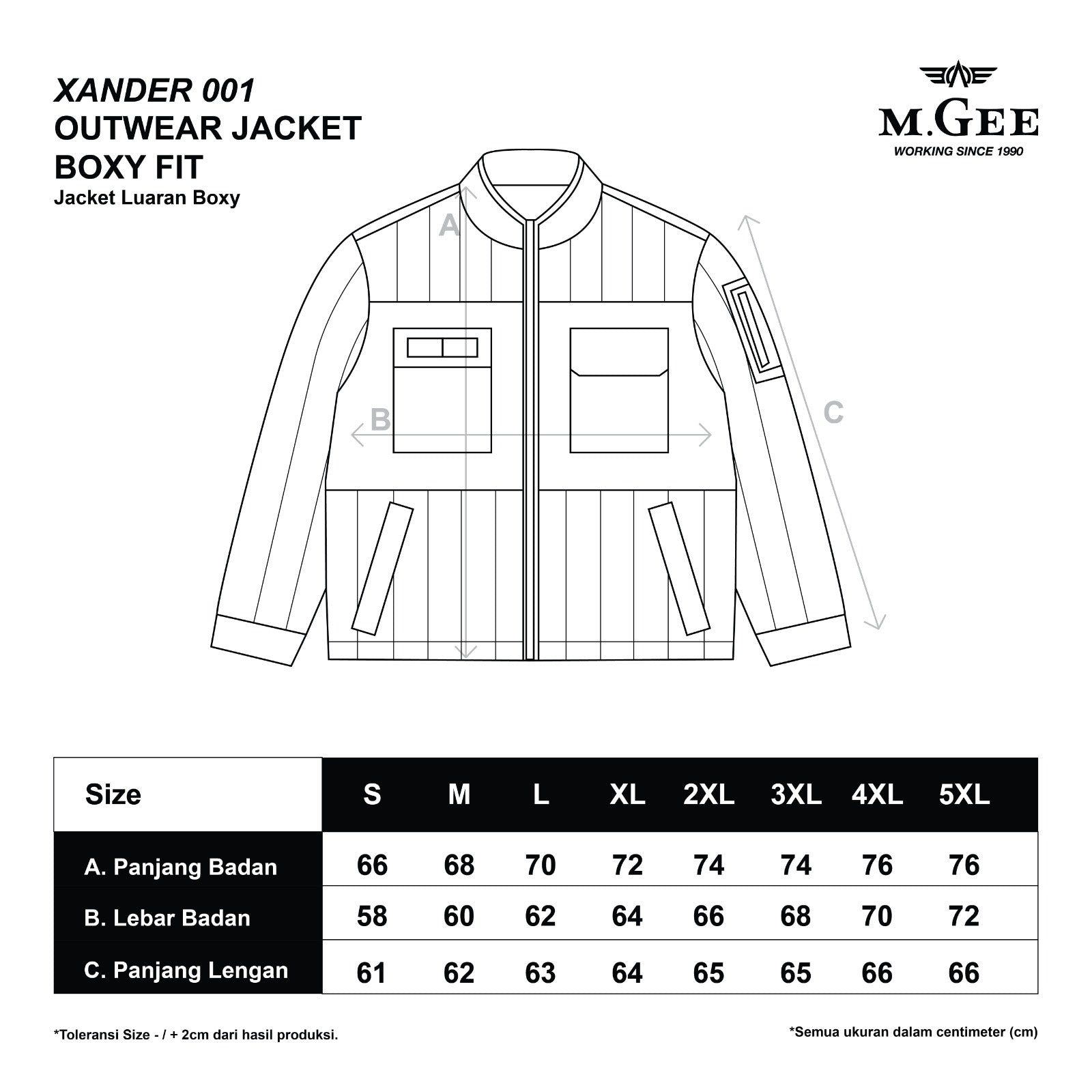 Jacket Xander C004 Dark Khaky