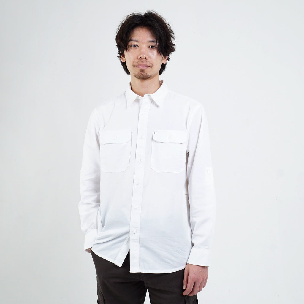 Shirt Long Sleeve Camper 6 White