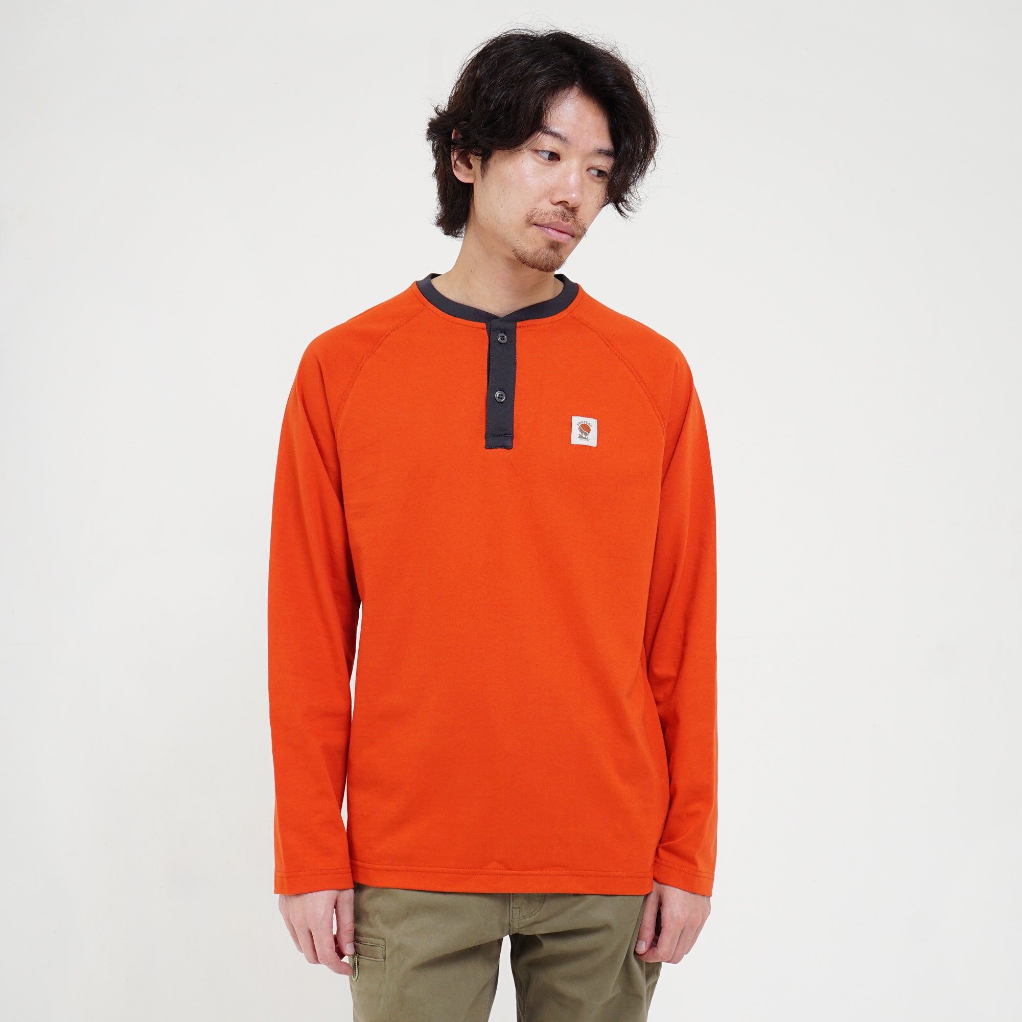 Long Sleeved T-shirt DAKOTA Orange