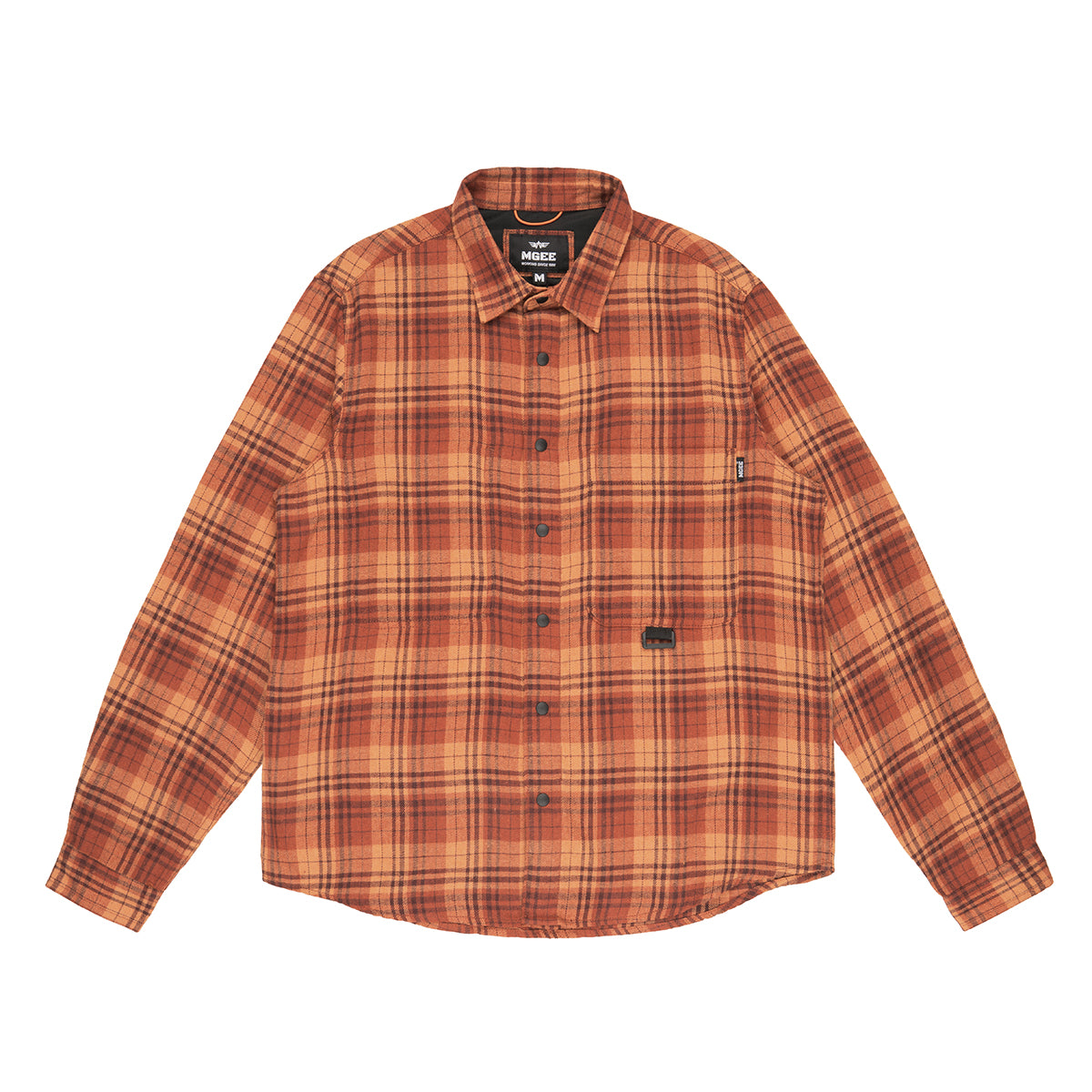 Kemeja Flannel Jazon C001 Orange