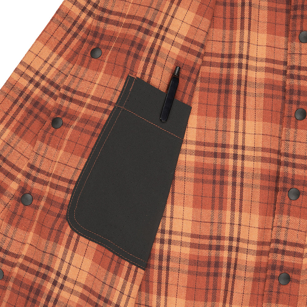 Kemeja Flannel Jazon C001 Orange