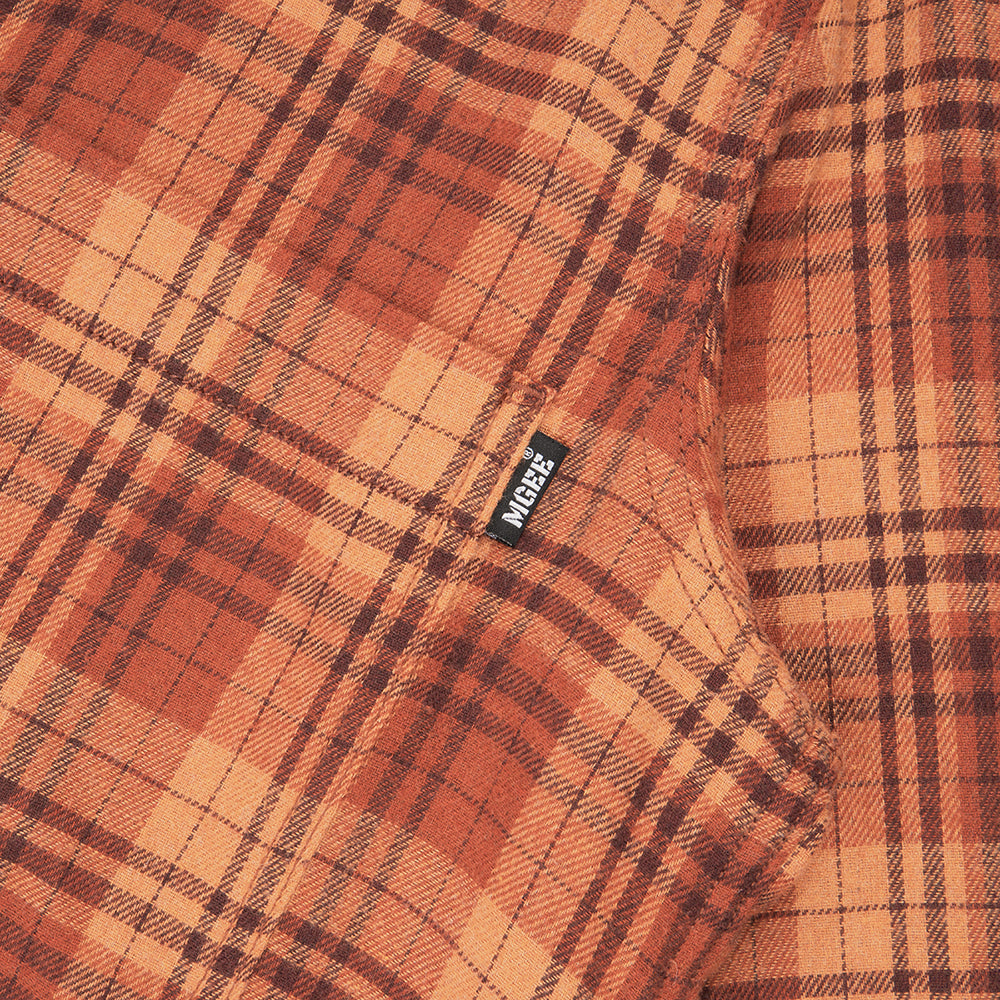 Kemeja Flannel Jazon C001 Orange