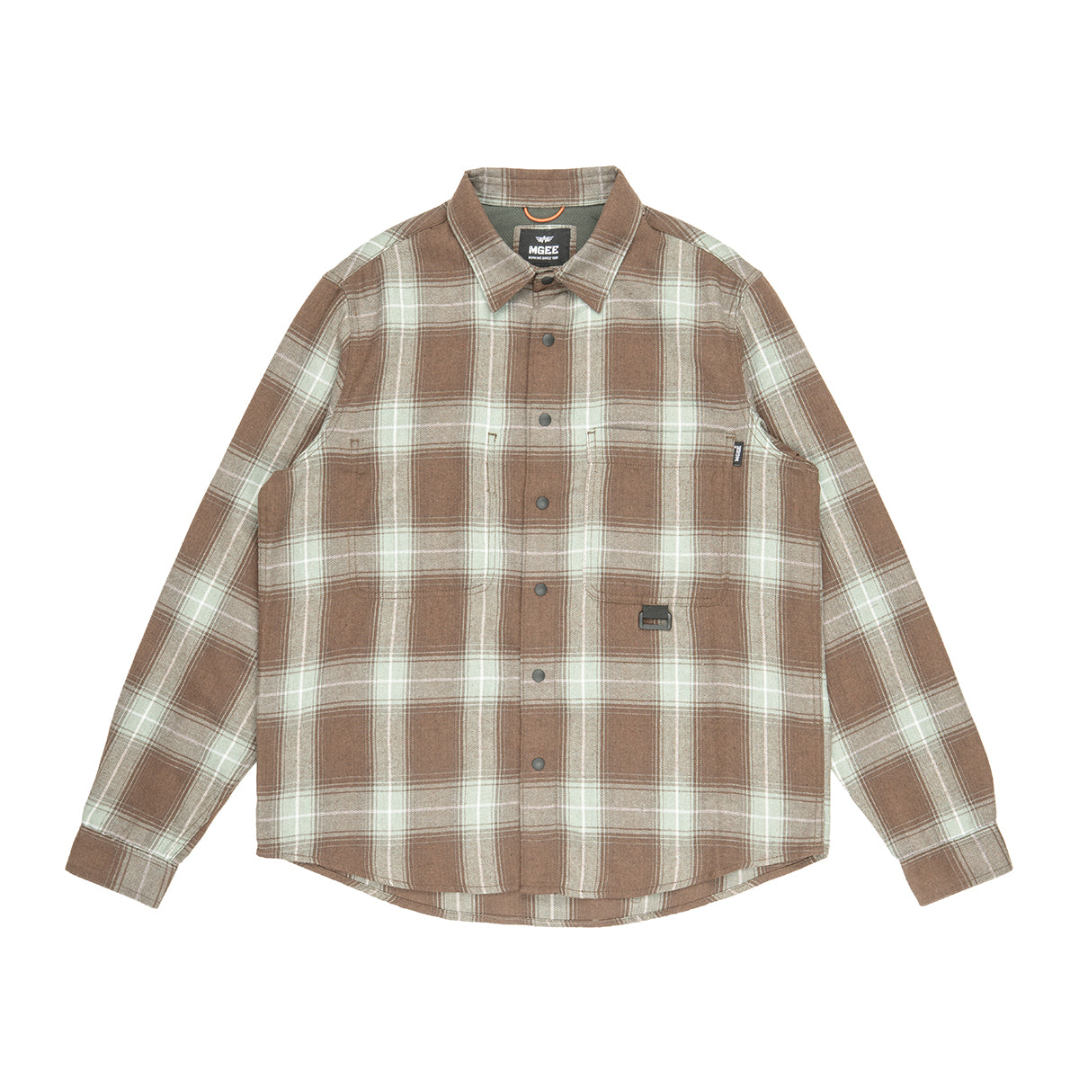Kemeja Flannel Jazon C001 Olive