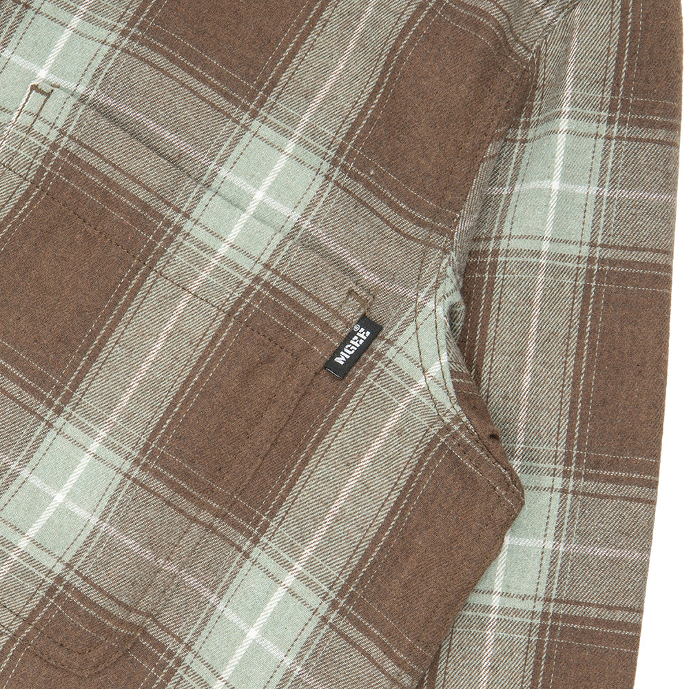 Kemeja Flannel Jazon C001 Olive