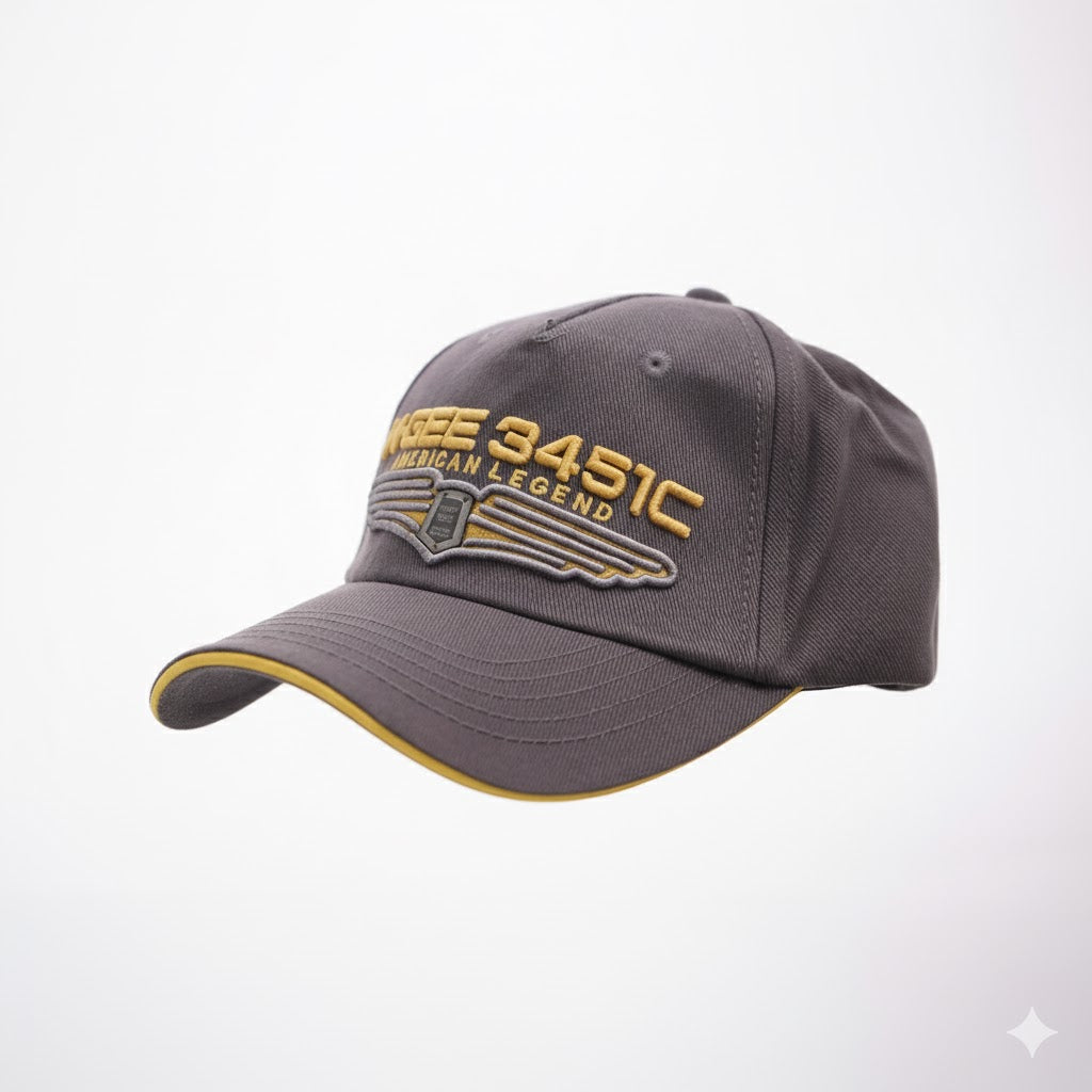 Topi Cap Casper Grey