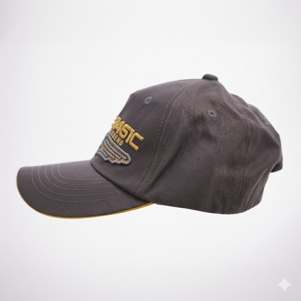 Topi Cap Casper Grey