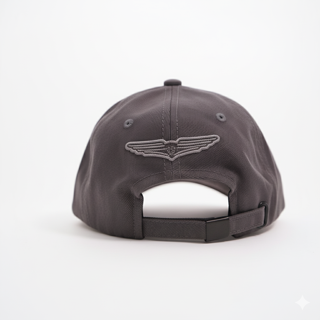 Topi Cap Casper Grey