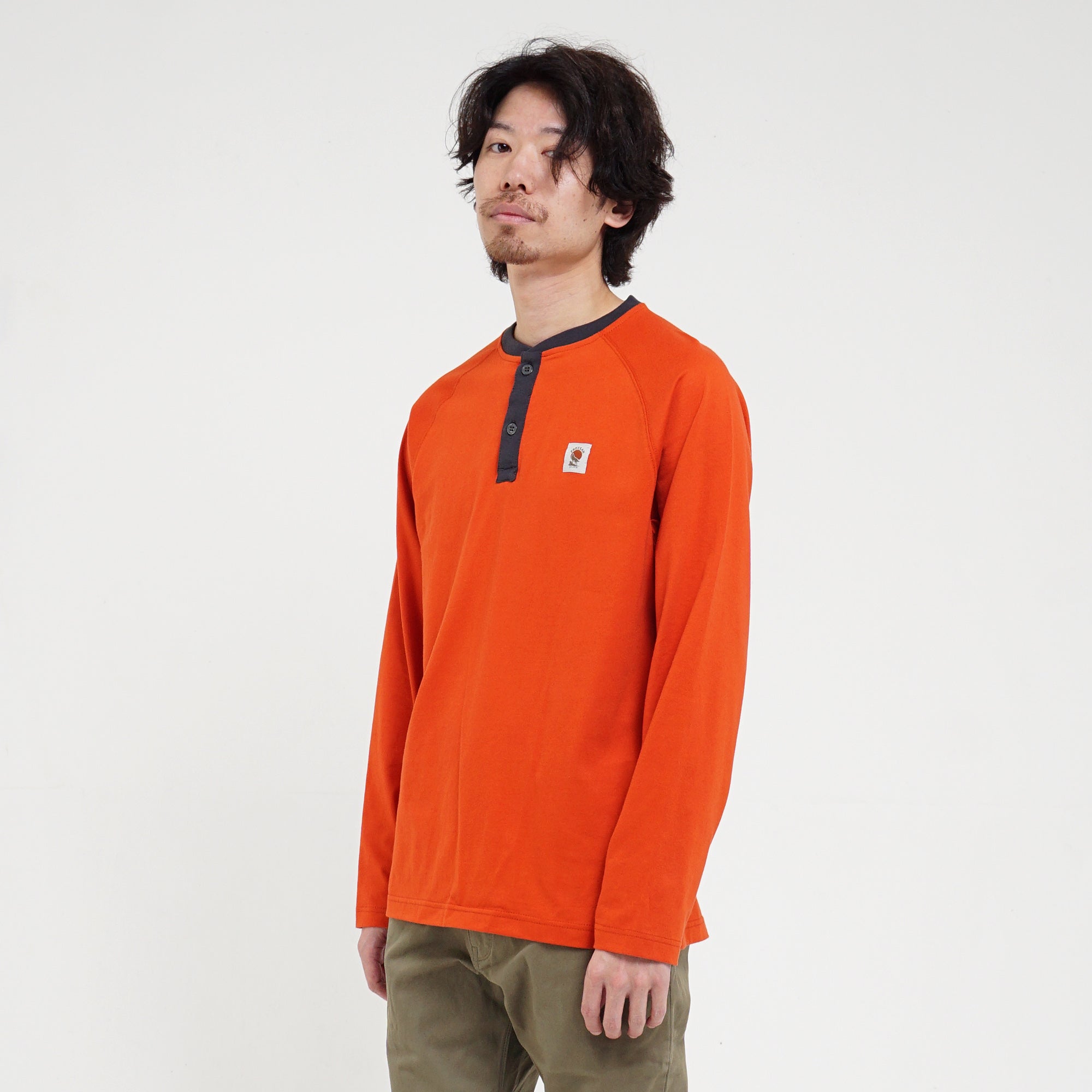 Long Sleeved T-shirt DAKOTA Orange