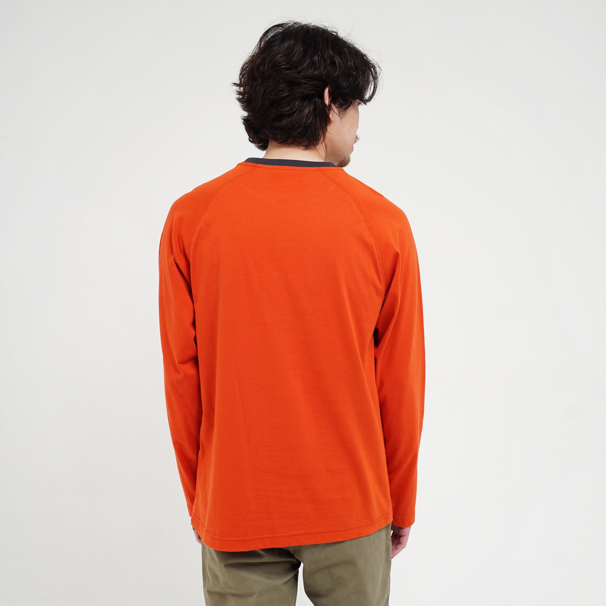 Long Sleeved T-shirt DAKOTA Orange