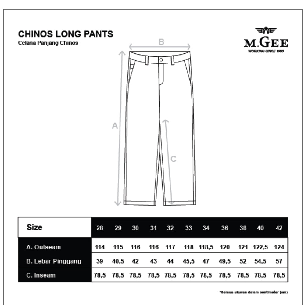 Celana Chino Panjang Felix C029 LT Olive