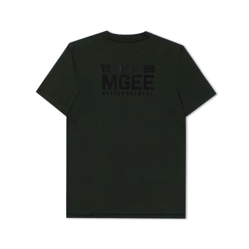 M.Gee Kaos Polos Pria Lengan Pendek Mgee Original Oliver C080 Green