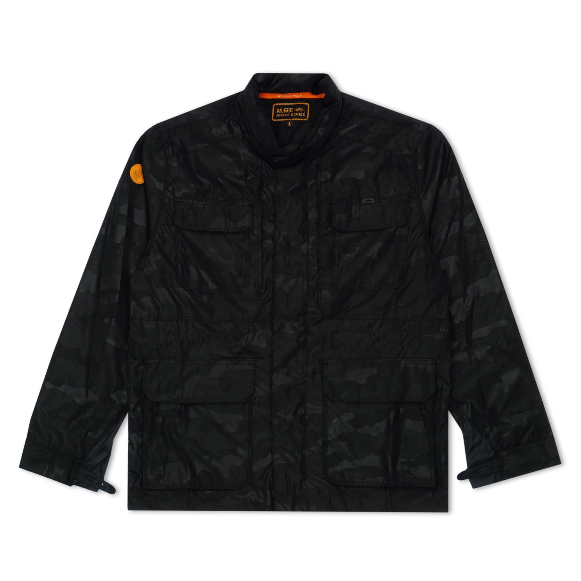 MGee Jaket Pria Outdoor Jacket Mgee Hunter C009 BLACK
