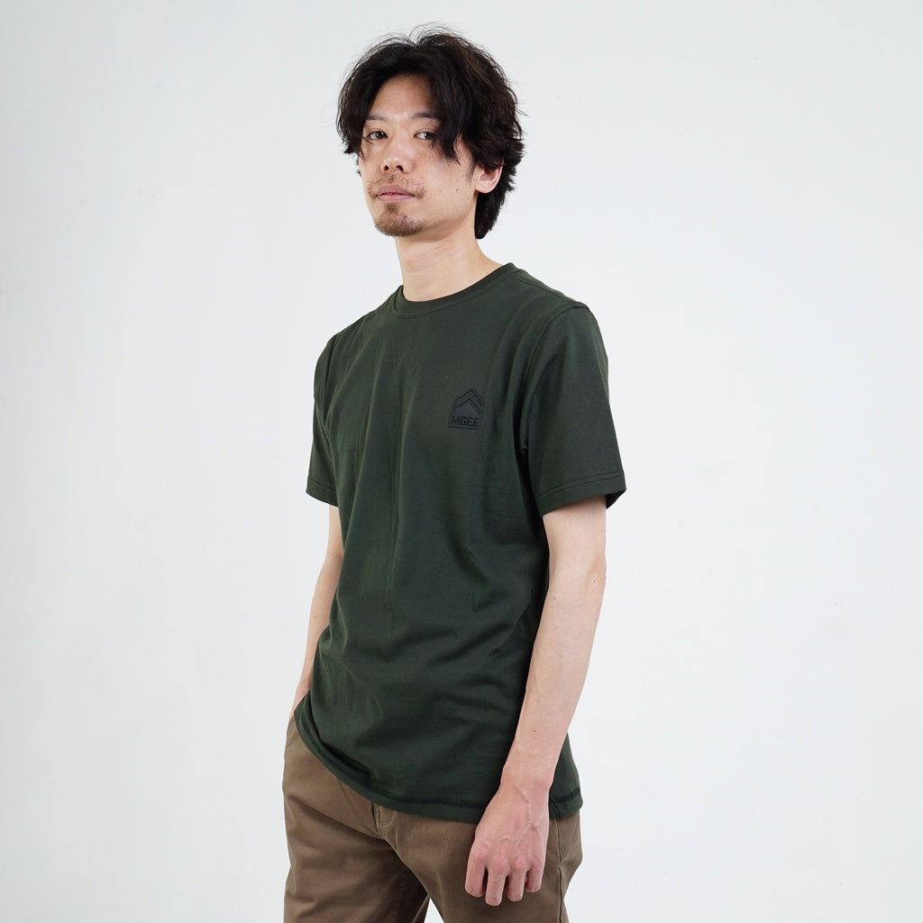 M.Gee Kaos Polos Pria Lengan Pendek Mgee Original Oliver C080 Green