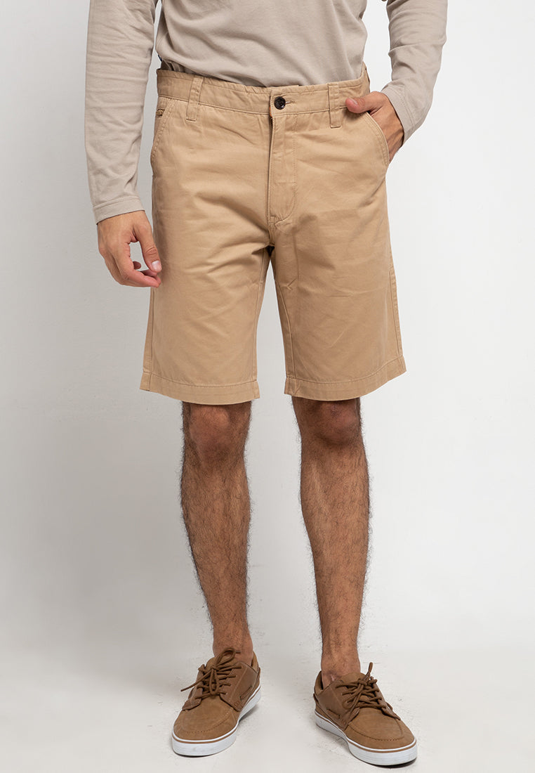 M.Gee - Celana Kargo Pendek - Rico C003 Sand