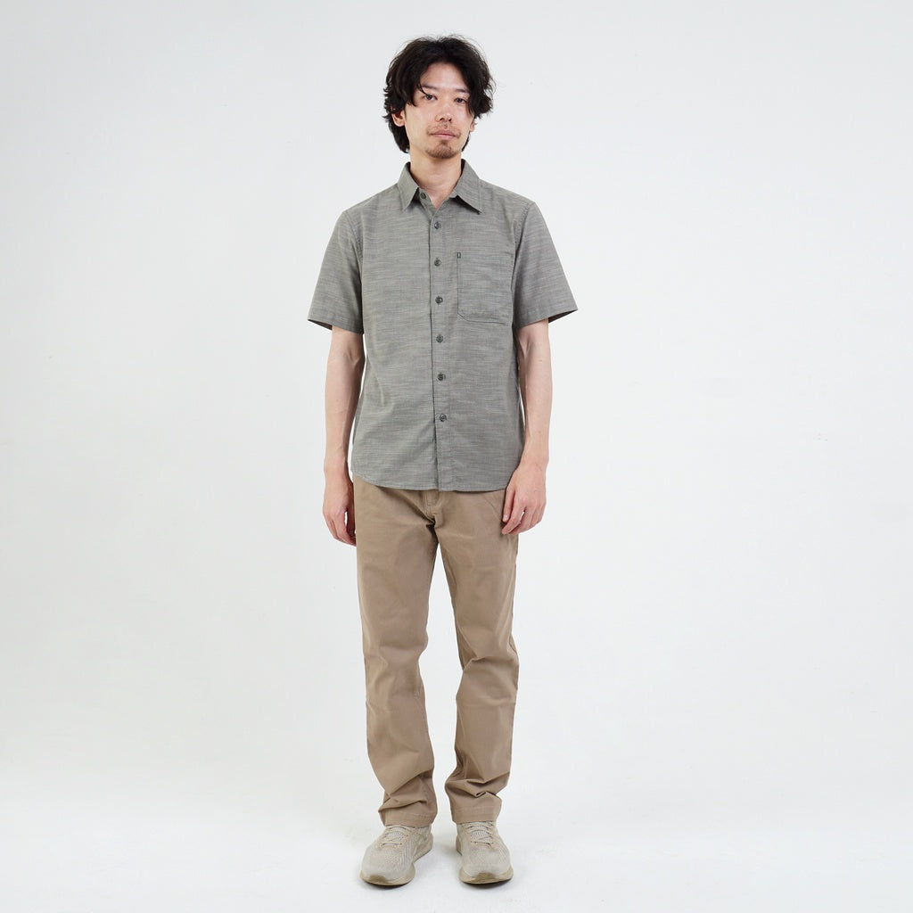 M.Gee Kemeja Pria Lengan Pendek MGee Original Denver C010 Dark Olive