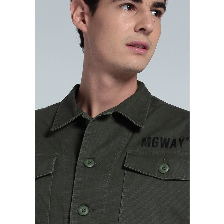 Jacket Shirt Chinzu 3 Green
