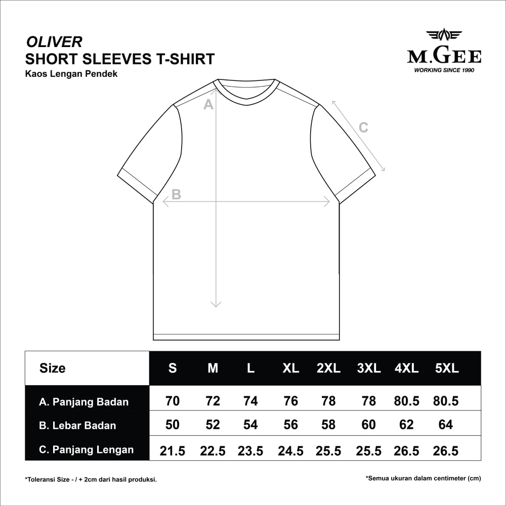 T-Shirt Oliver Black Dark Olive