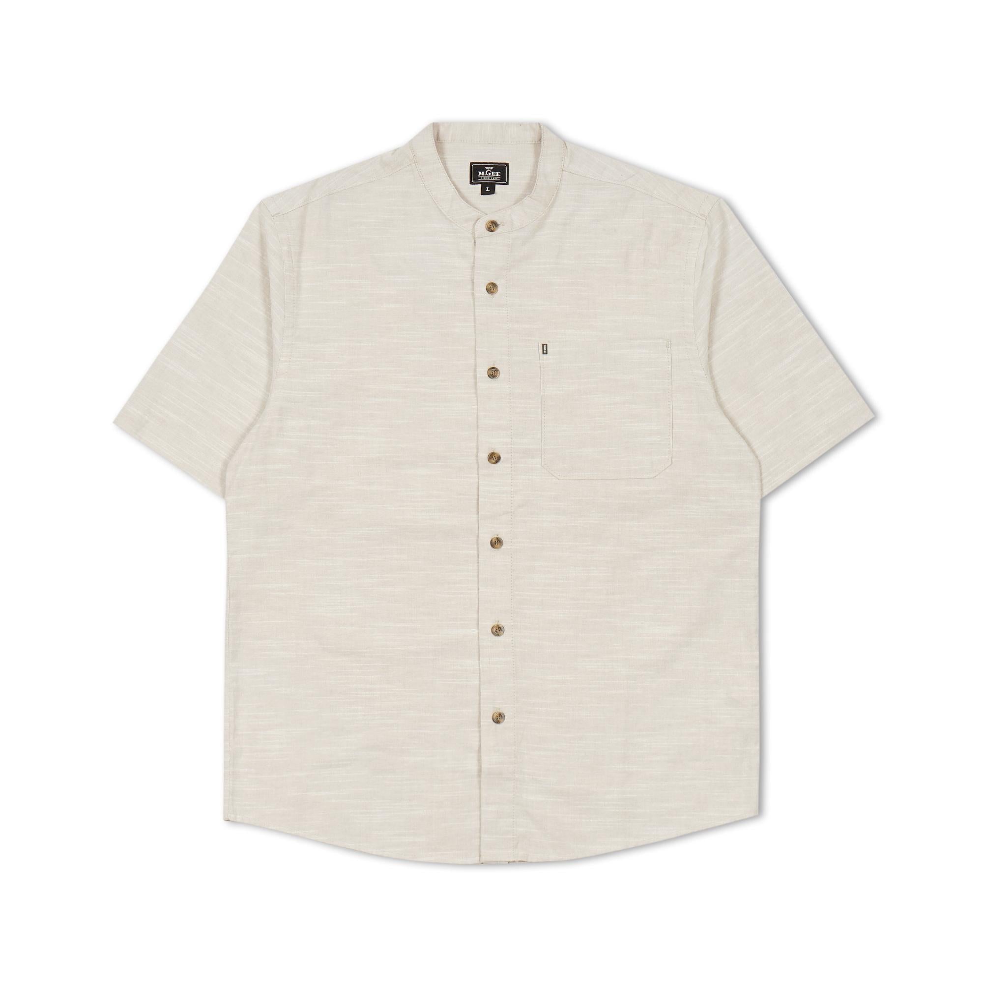 M.Gee Kemeja Koko Mgee Baju koko Terbaru Azka C063 Cream