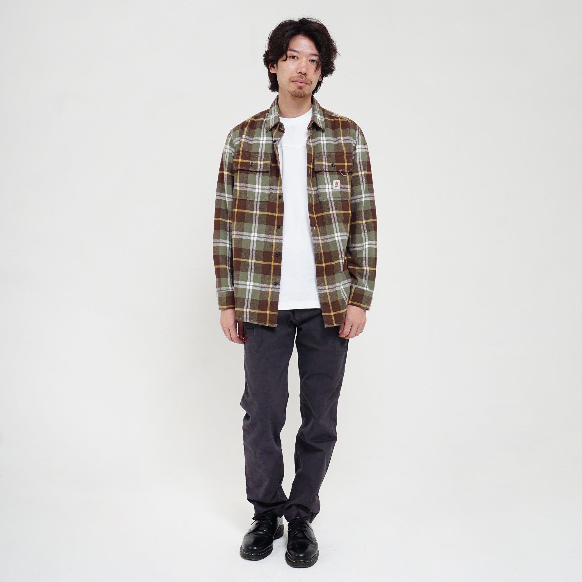 Shirt Long Sleeve TAKODA Olive