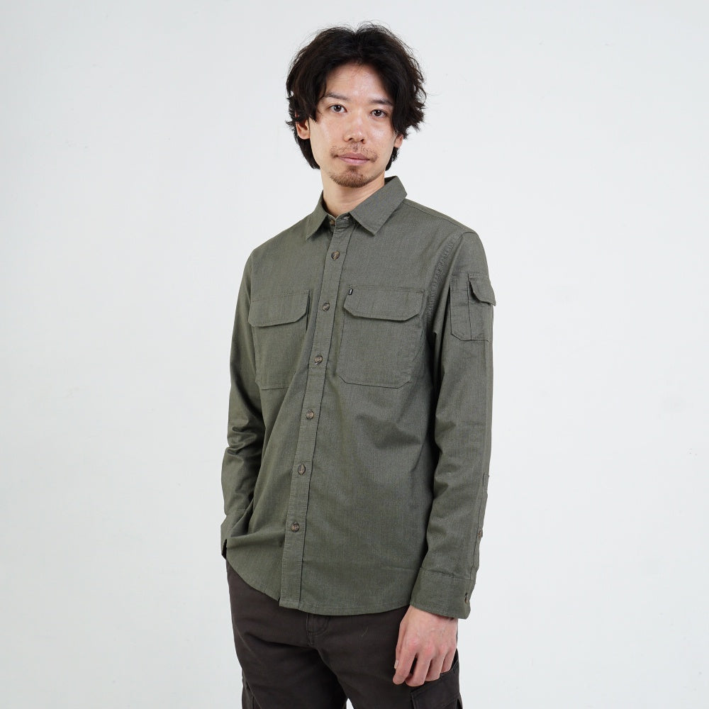 Shirt Long Sleeve Gordon 57 Olive