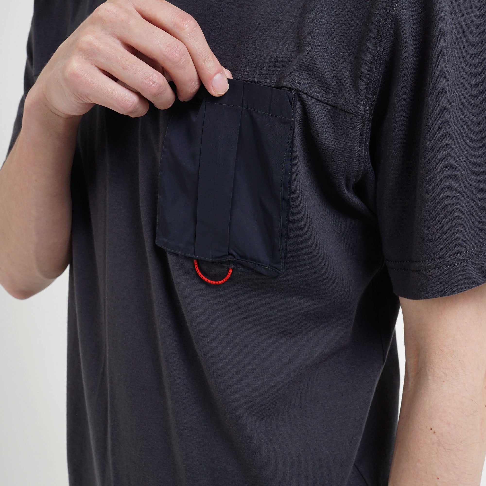 T-Shirt Pocket LYCAN Dark Grey