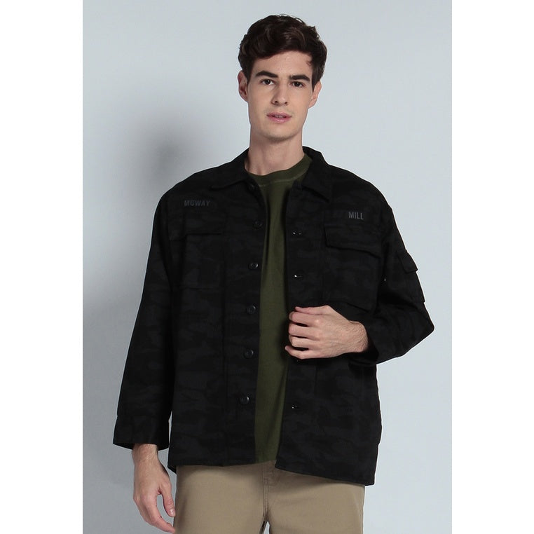 Jacket Shirt Chinzu 2 Black