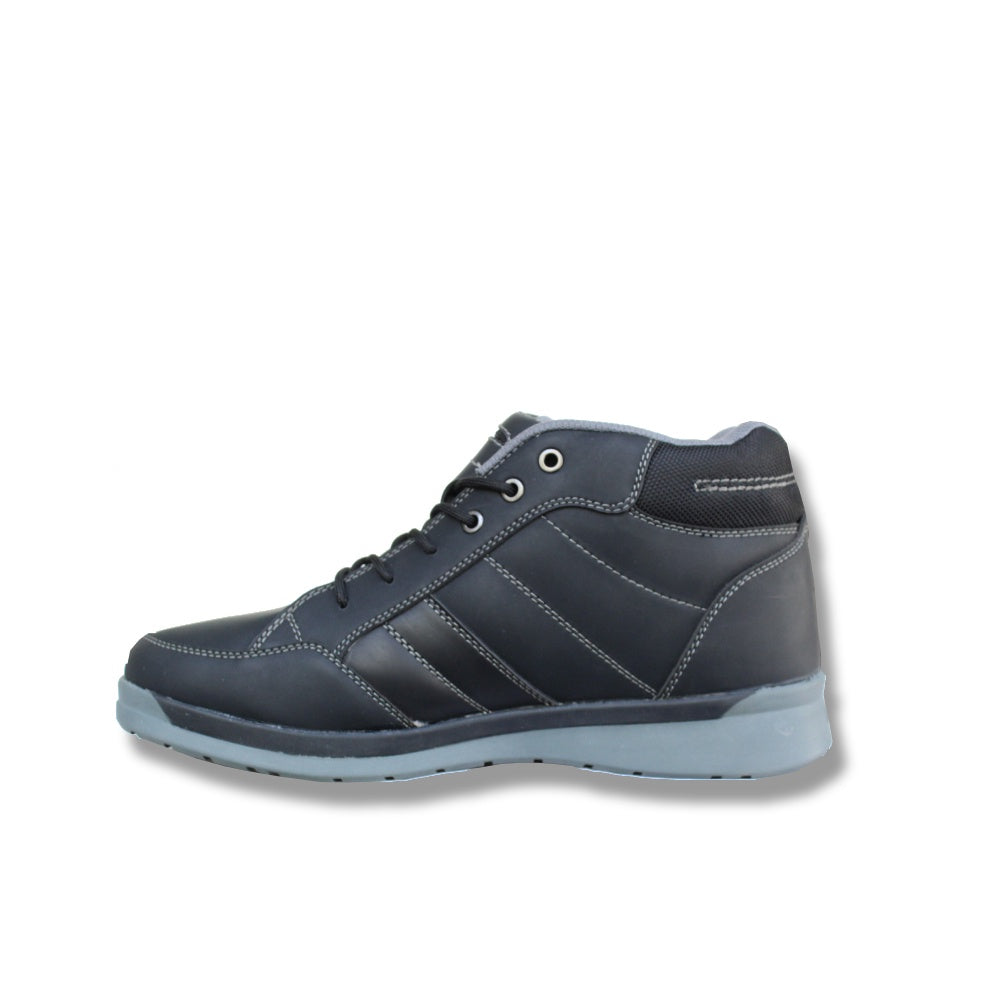 M.Gee Sepatu Pria Tali Boots Spatu Mgee Original MG-PEGASUS Black