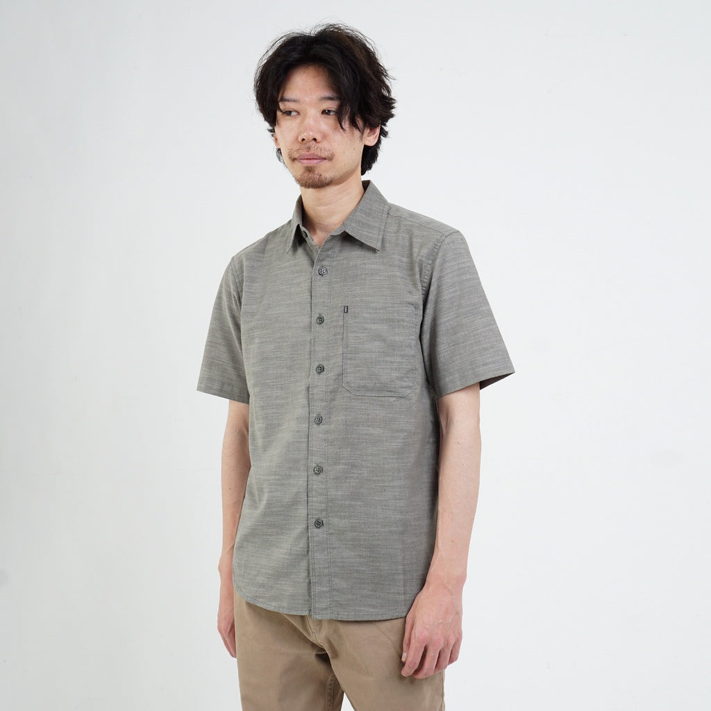 M.Gee Kemeja Pria Lengan Pendek MGee Original Denver C010 Dark Olive