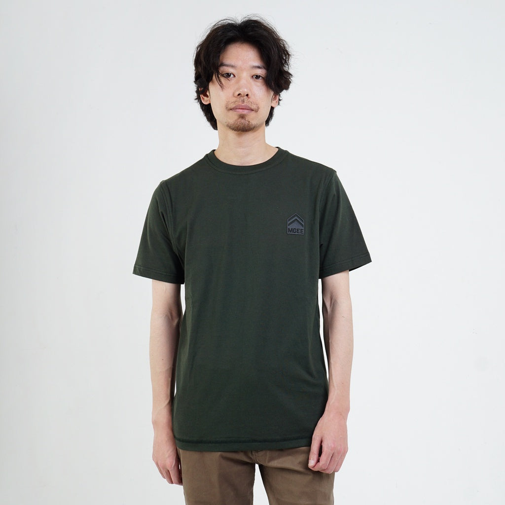 M.Gee Kaos Polos Pria Lengan Pendek Mgee Original Oliver C080 Green