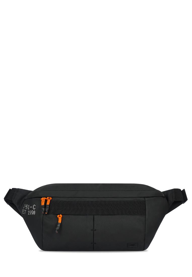 M.Gee Sling Bag Tas Selempang Hitam Mgee Original Strike C002 Black