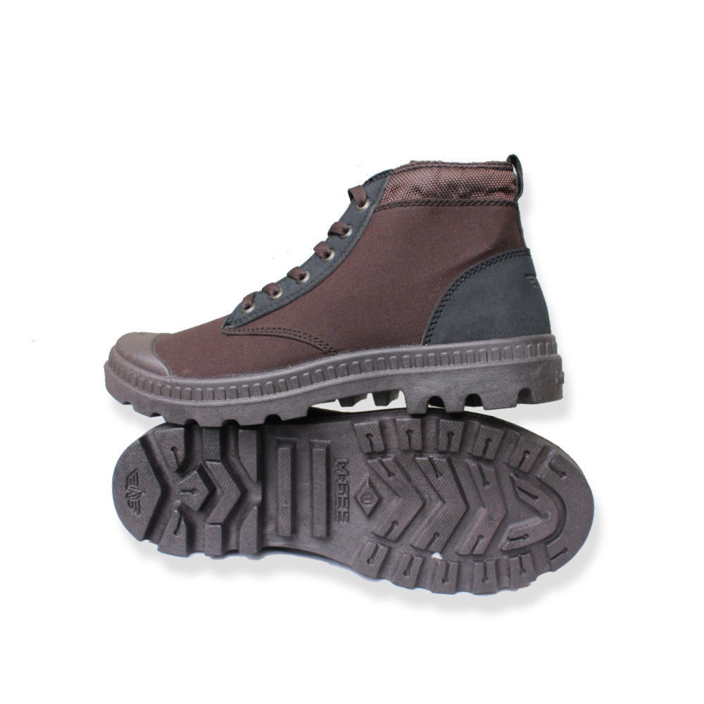 M.Gee Sepatu Pria Tali Boots Spatu Mgee Original MG-SQUAD Coffee