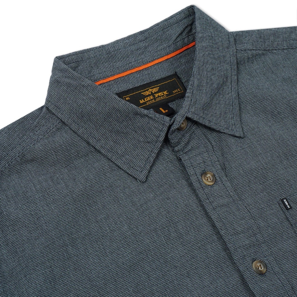M.Gee Kemeja Pria Lengan Pendek MGee Original Denver C011 Navy