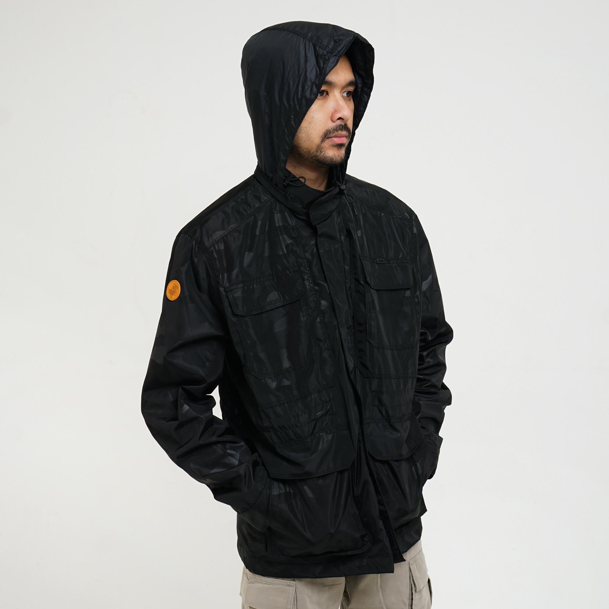 MGee Jaket Pria Outdoor Jacket Mgee Hunter C009 BLACK