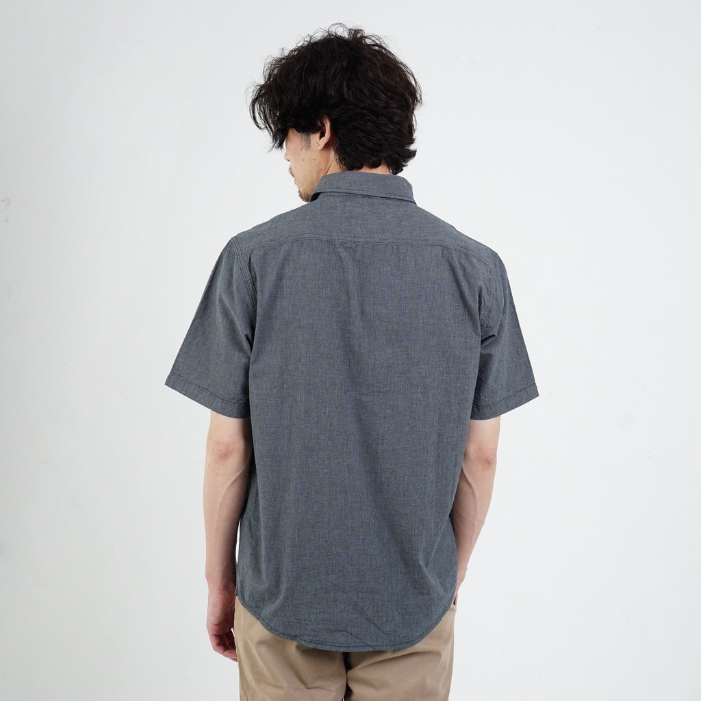 M.Gee Kemeja Pria Lengan Pendek MGee Original Denver C011 Navy