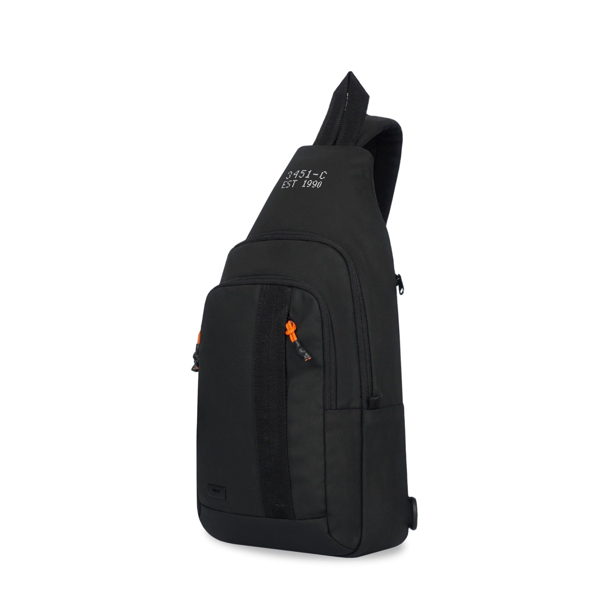 M.Gee Sling Bag Tas Selempang Hitam Mgee Original Strike C003 Black