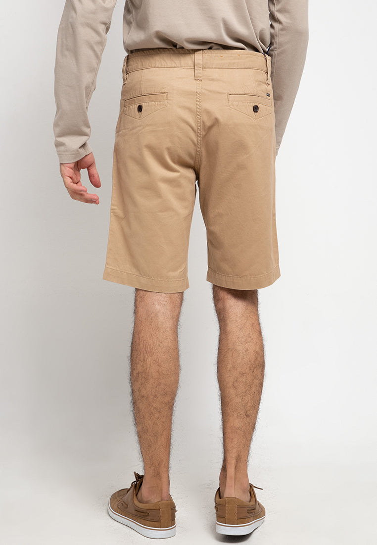 M.Gee - Celana Kargo Pendek - Rico C003 Sand