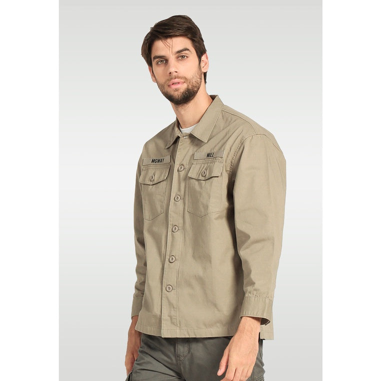 Jacket Shirt Chou 4 Light Olive