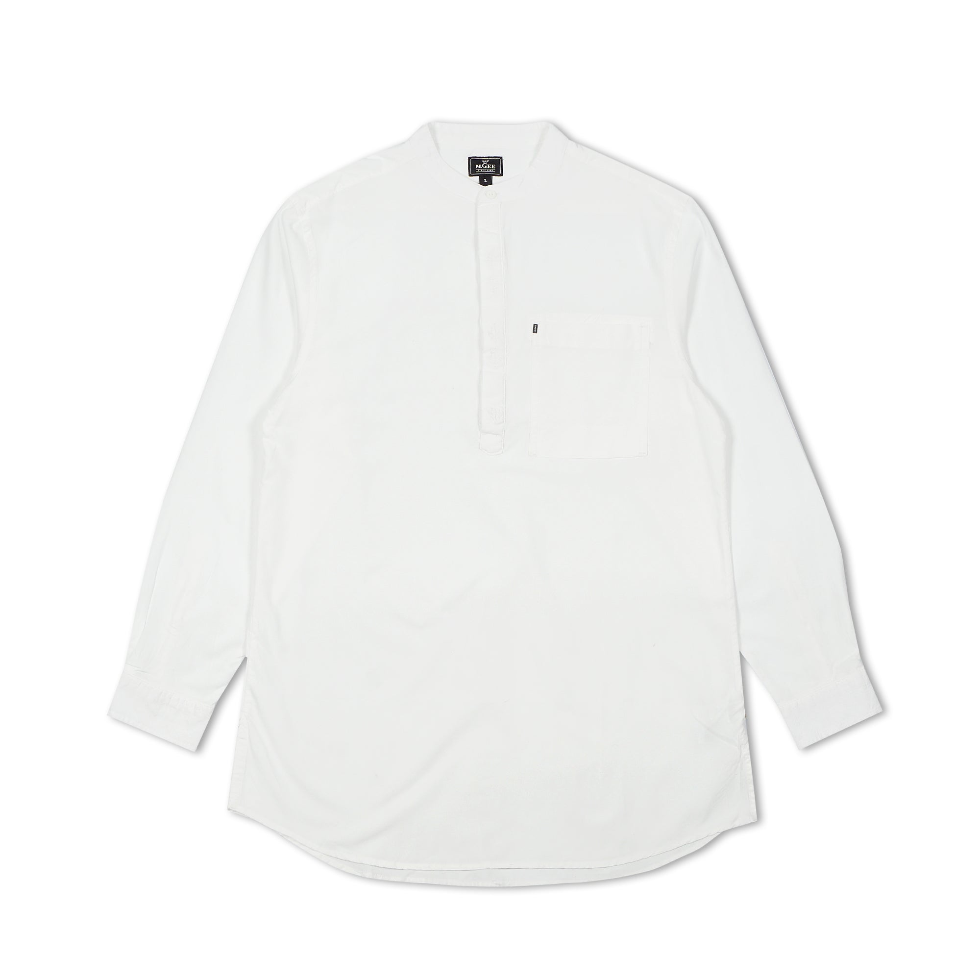 Baju Koko Abram C002 White