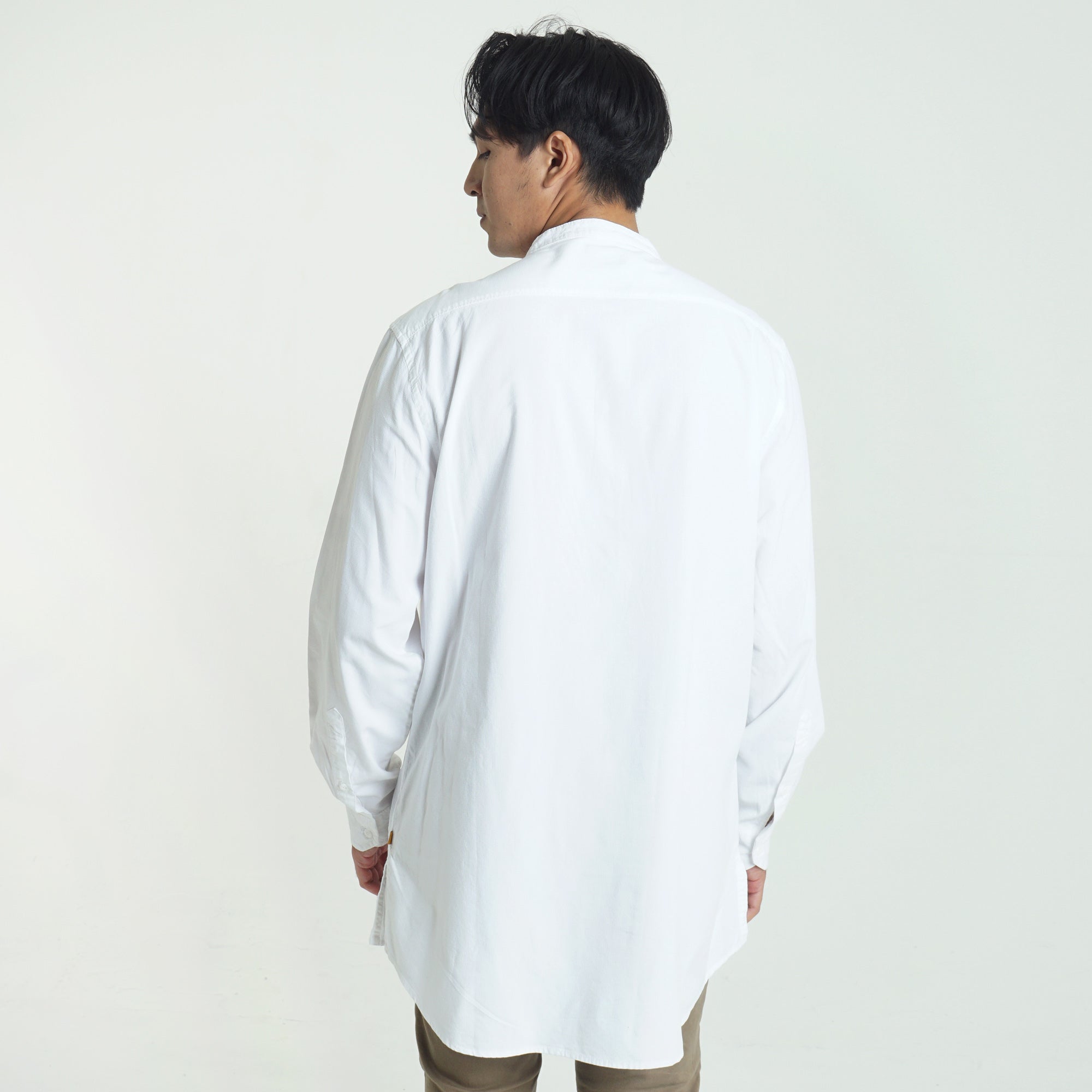 Baju Koko Abram C002 White
