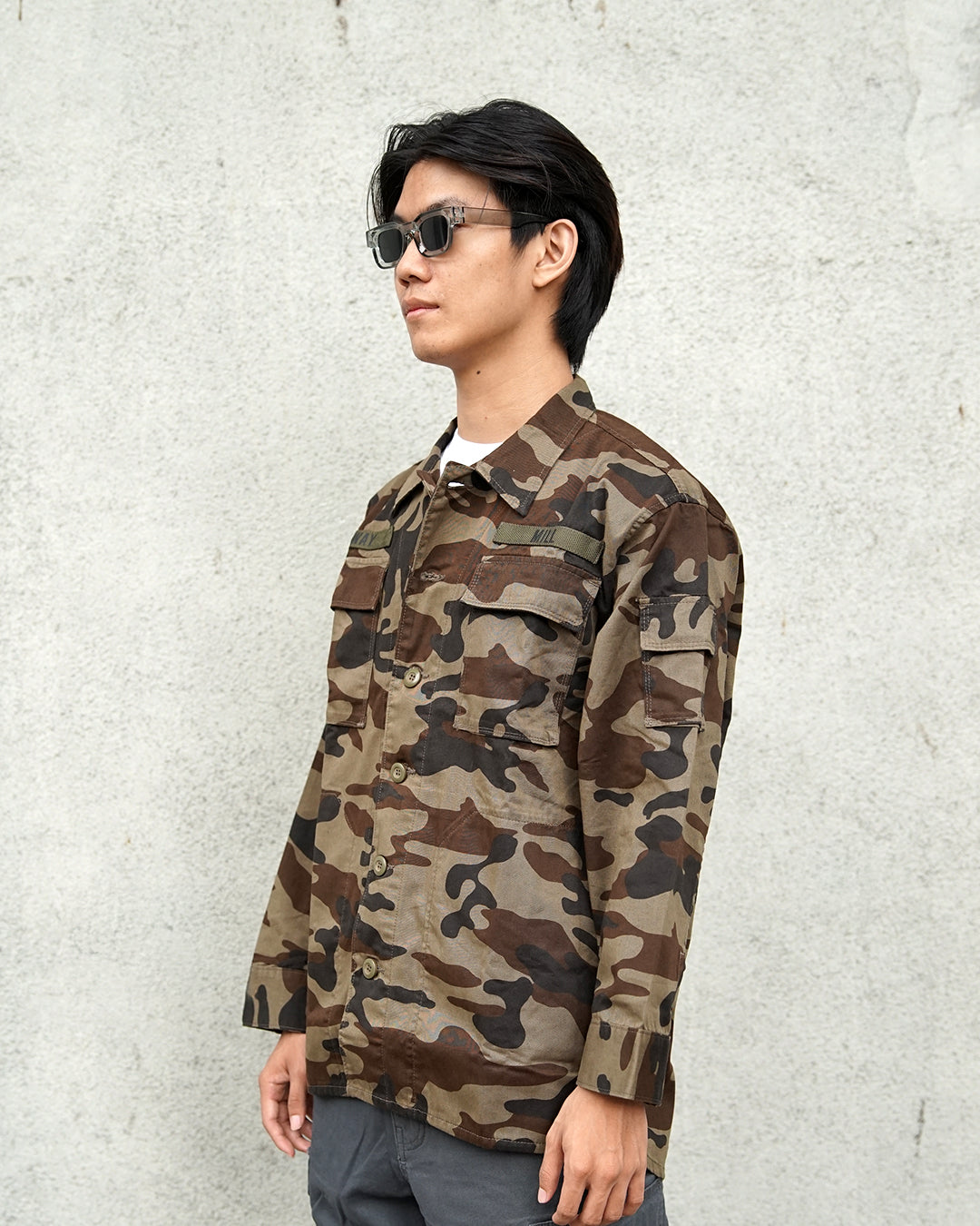 Jacket Chinzu C001 Olive