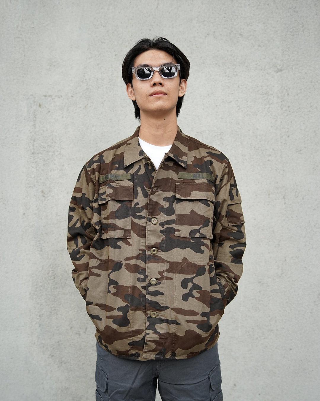 Jacket Chinzu C001 Olive