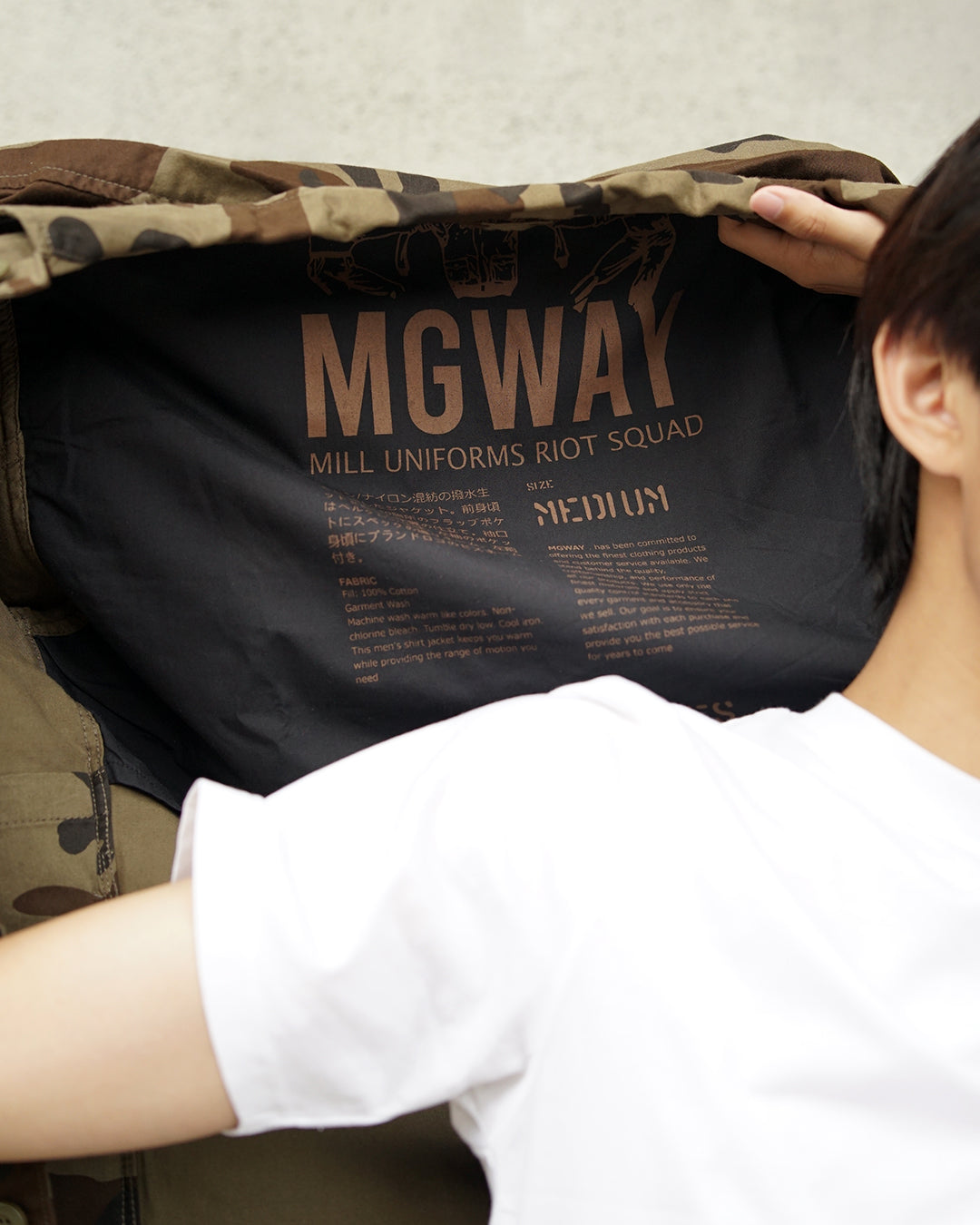 Jacket Chinzu C001 Olive