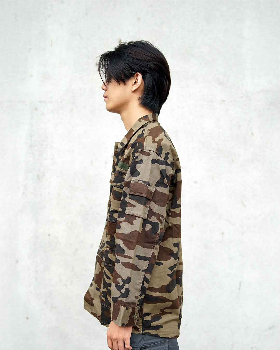 Jacket Shirt Chinzu C004 Olive